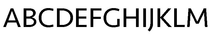 Highgate Variable Regular Font UPPERCASE