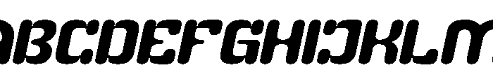 HIGH ENERGY Bold Italic Font UPPERCASE