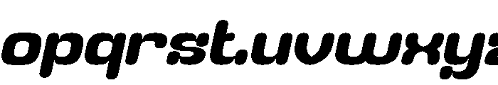 HIGH ENERGY Bold Italic Font LOWERCASE