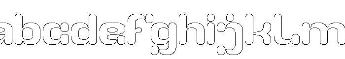 HIGH ENERGY-Hollow FONT