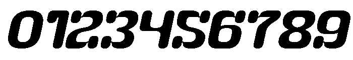 HIGH ENERGY Italic Font OTHER CHARS