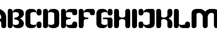 HIGH ENERGY Font UPPERCASE