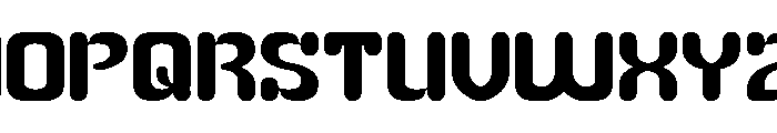 HIGH ENERGY Font UPPERCASE
