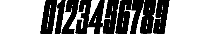 HIGHBRIX Black Italic Font OTHER CHARS