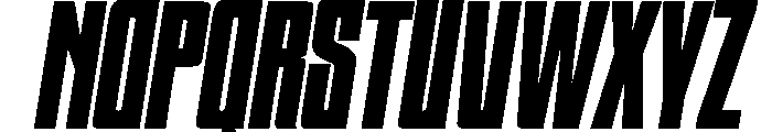 HIGHBRIX Black Italic Font UPPERCASE