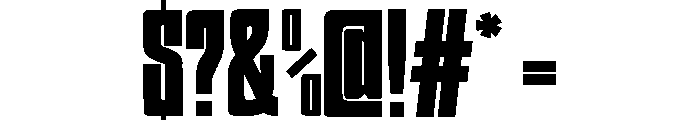 HIGHBRIX Black Font OTHER CHARS