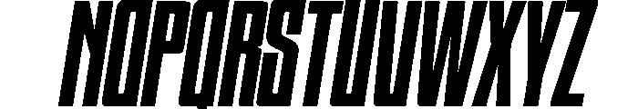 HIGHBRIX Bold Italic Font UPPERCASE