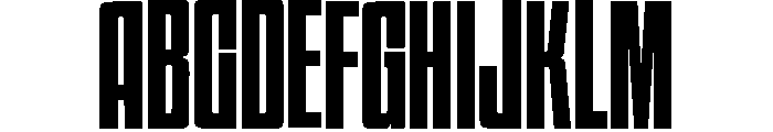 HIGHBRIX Bold Font UPPERCASE