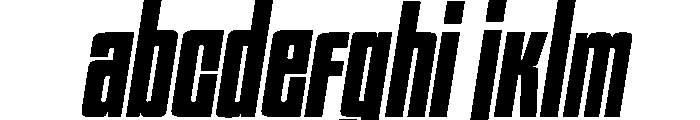 HIGHBRIX Extra Bold Italic FONT