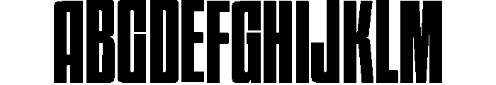 HIGHBRIX Extra Bold Font UPPERCASE