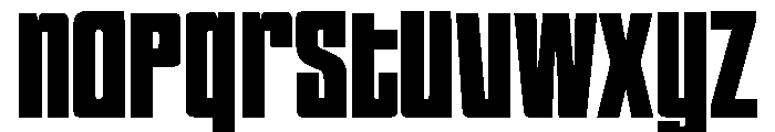 HIGHBRIX Extra Bold Font LOWERCASE