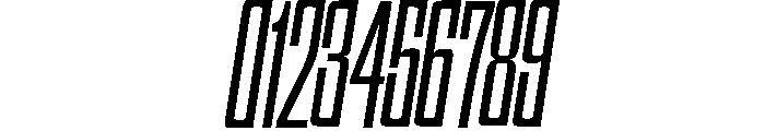 HIGHBRIX Extra Light Italic Font OTHER CHARS
