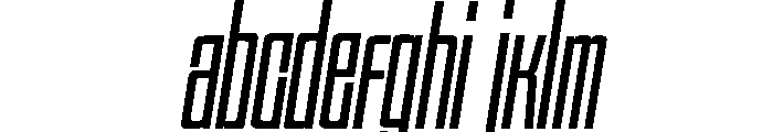 HIGHBRIX Extra Light Italic FONT