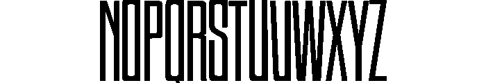 HIGHBRIX Extra Light Font UPPERCASE