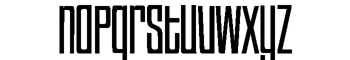 HIGHBRIX Extra Light Font LOWERCASE