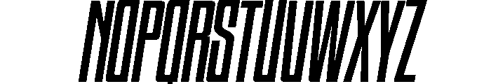 HIGHBRIX Italic Font UPPERCASE