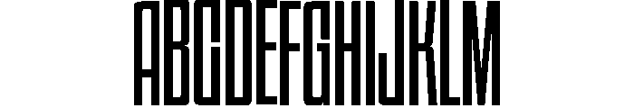 HIGHBRIX Light Font UPPERCASE