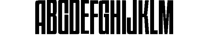 HIGHBRIX Medium Font UPPERCASE