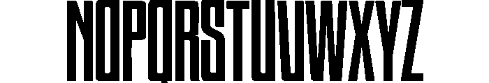 HIGHBRIX Medium Font UPPERCASE