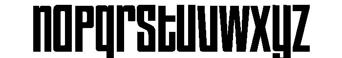 HIGHBRIX Medium Font LOWERCASE