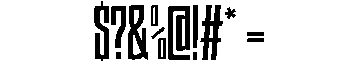 HIGHBRIX Regular Font OTHER CHARS