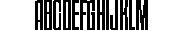 HIGHBRIX Regular Font UPPERCASE