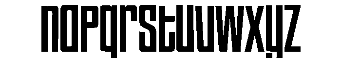 HIGHBRIX Regular Font LOWERCASE