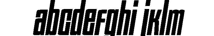 HIGHBRIX Semi Bold Italic FONT
