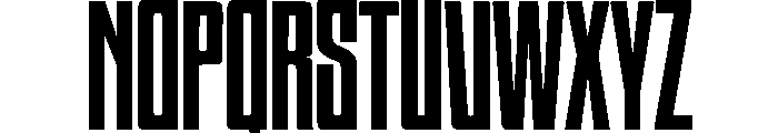 HIGHBRIX Semi Bold Font UPPERCASE