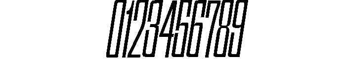 HIGHBRIX Thin Italic Font OTHER CHARS