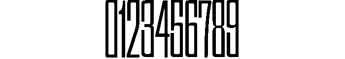 HIGHBRIX Thin Font OTHER CHARS