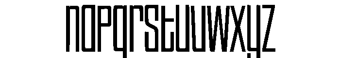 HIGHBRIX Thin Font LOWERCASE