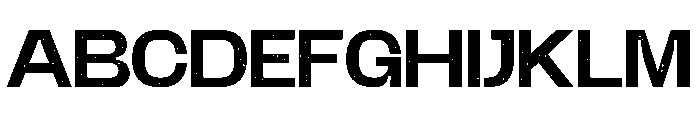 HIMER Grunge Font UPPERCASE