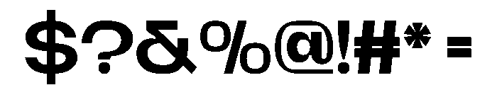 HIMER Font OTHER CHARS