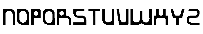 HIPTON Font UPPERCASE