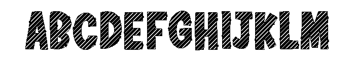 Hi Christmas3 Font UPPERCASE