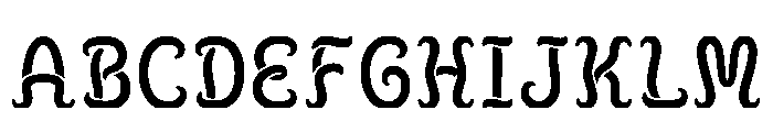 Hibiscus Regular Font UPPERCASE
