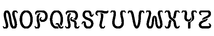 Hibiscus Regular Font UPPERCASE
