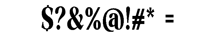 Hibrida Font OTHER CHARS