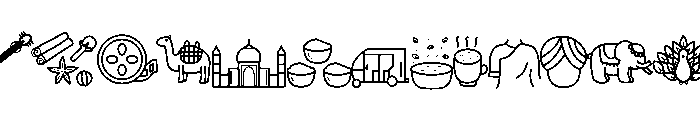 Hida Clipart FONT