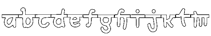 Hida Outline FONT