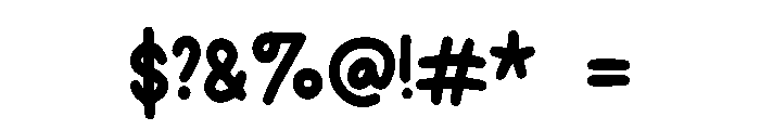 Hida Font OTHER CHARS