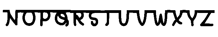 Hida Font UPPERCASE
