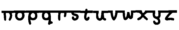 Hida Font LOWERCASE
