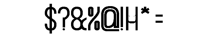 Hidden Beauty Bold Font OTHER CHARS