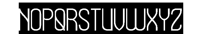 Hidden Beauty-Inverse Font UPPERCASE