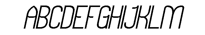 Hidden Beauty Italic Font UPPERCASE