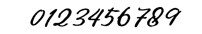 Hidden Coast Script Font OTHER CHARS