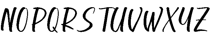 Hidden Starling Font UPPERCASE