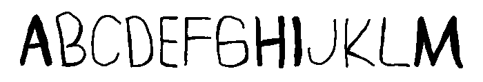 Hidden Surprise Regular Font UPPERCASE